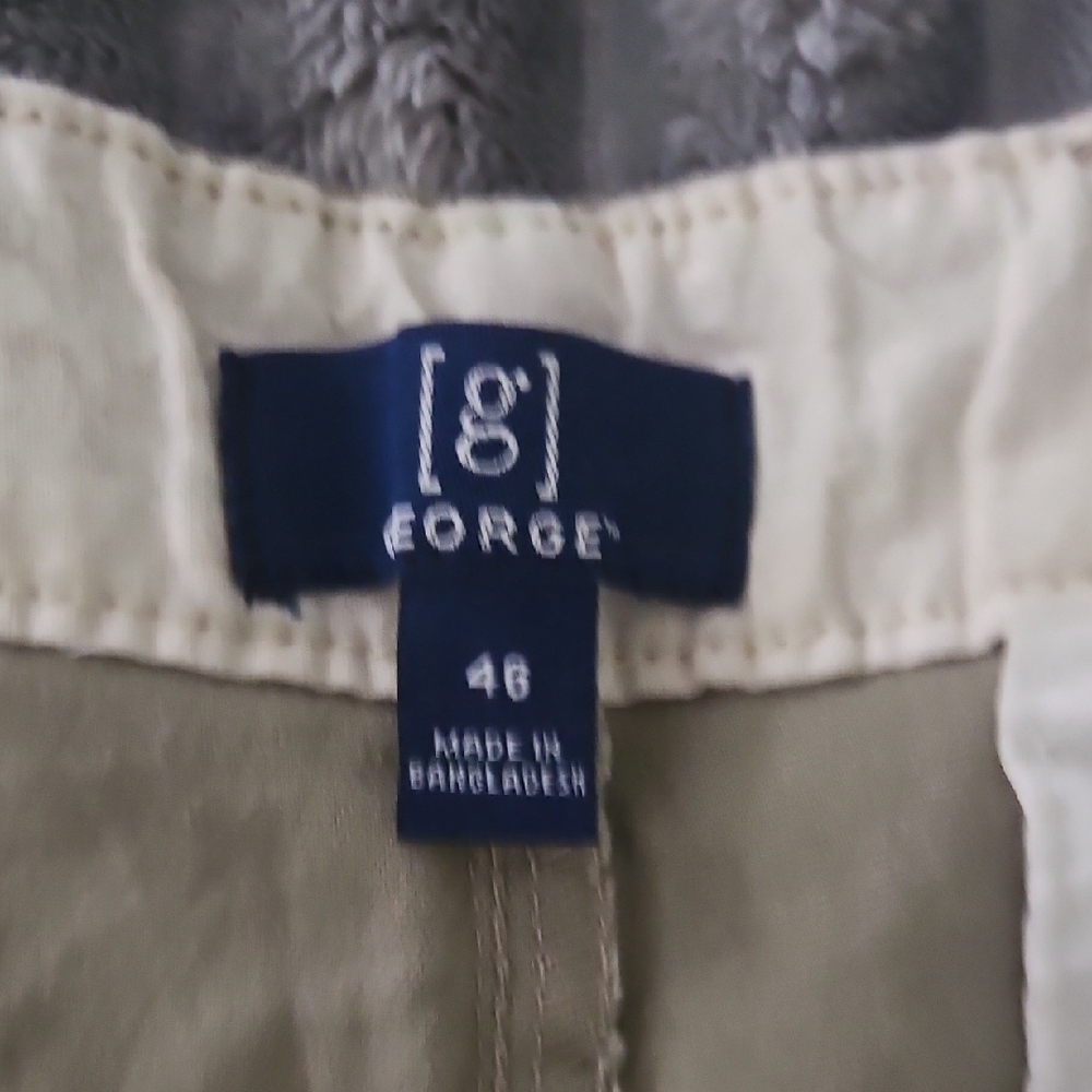 George Men's Chino Pants - Dark Gray, Khaki, Light Gray - Picture 4 of 4